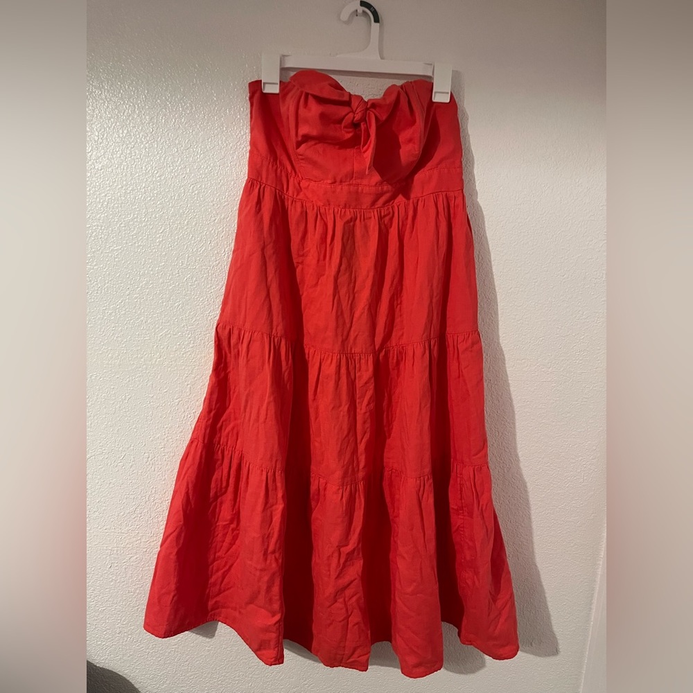 NWT universal thread strapless midi dress medium